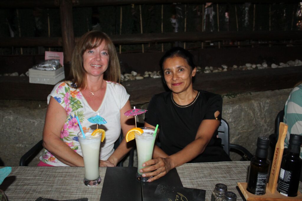 Sober Socials photo from Mocktail & Mingle of two people with mocktail