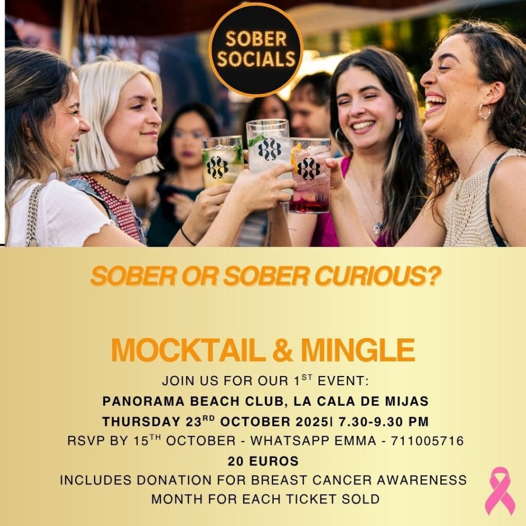 Mocktail & Mingle Sober Socials Event October 2025
Costa del Sol