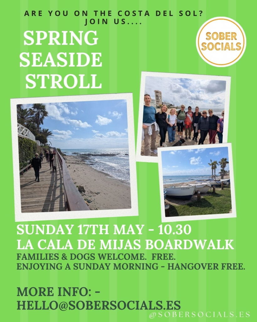 Spring Seaside Stroll - 17th May Sober Social walk La Cala de Mijas
