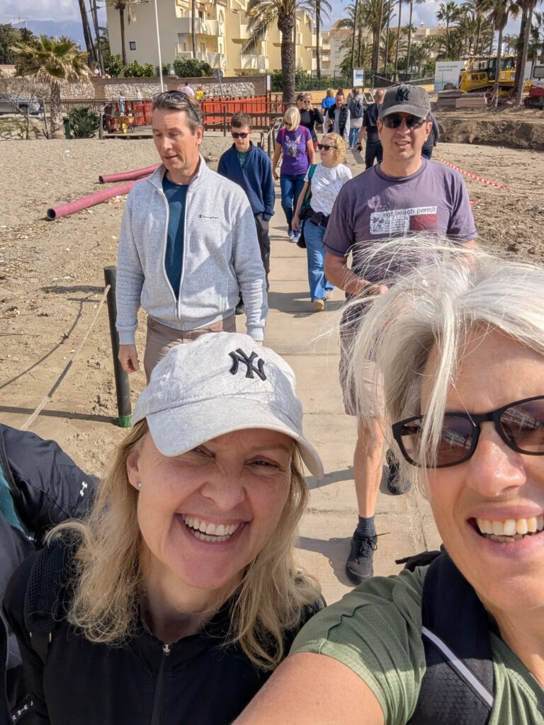 Sober Socials walk La Cala de mijas Spain